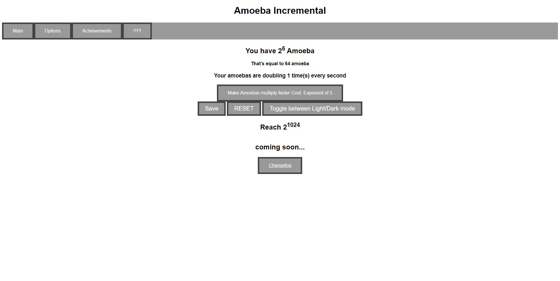 Amoeba Incremental screenshot 2