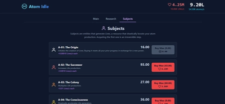 Atom Idle screenshot 2