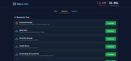 Atom Idle screenshot 3