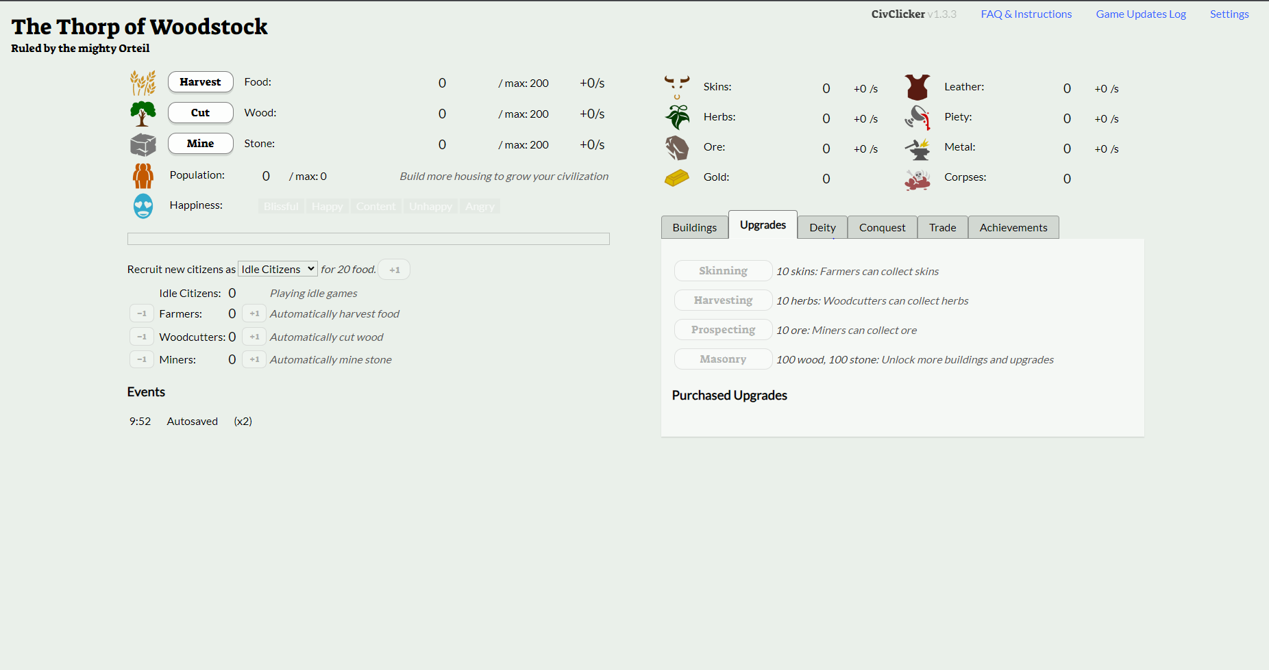 CivClicker screenshot 2