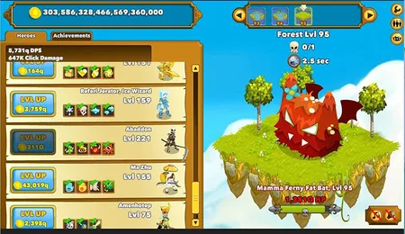 Clicker Heroes screenshot