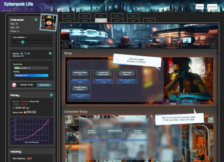 Cyberpunk Life screenshot 2