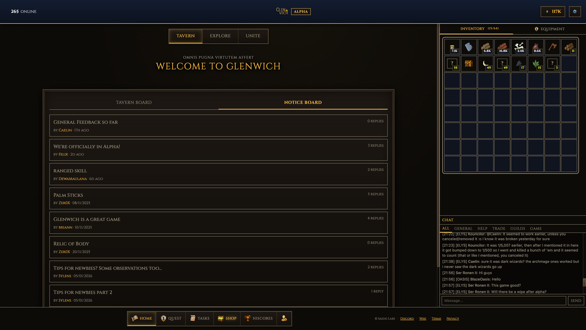 Glenwich screenshot