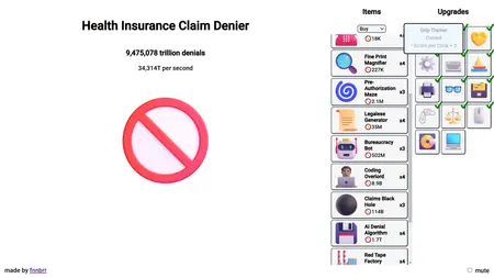 Health Insurance Claim Denier screenshot