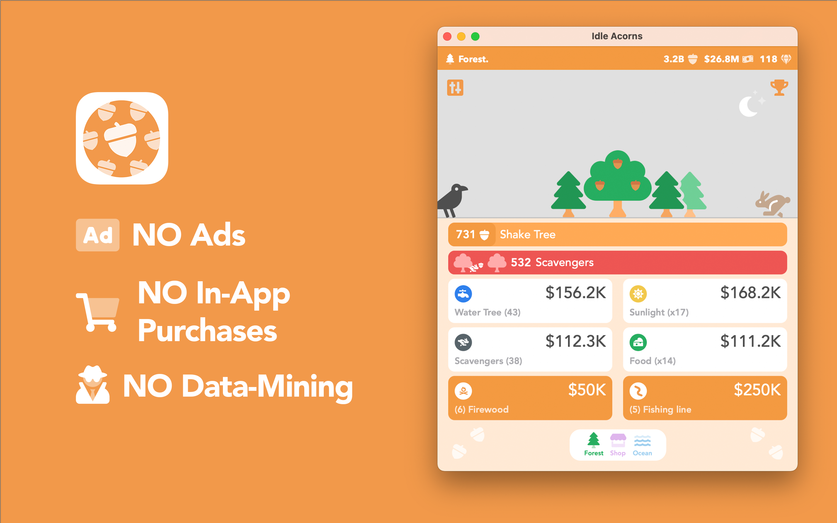 Idle Acorns screenshot 3
