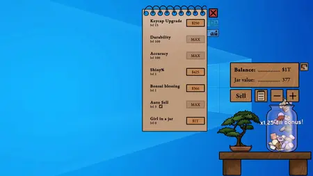 Idle Desktop Jar screenshot