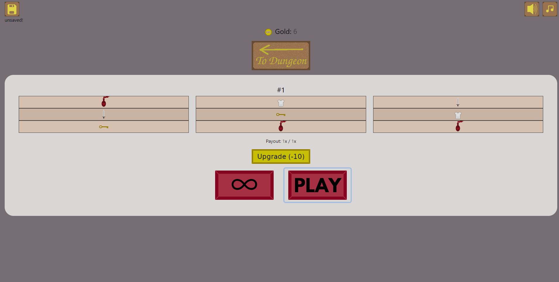 Idle Dungeon Crawler Slots screenshot 2
