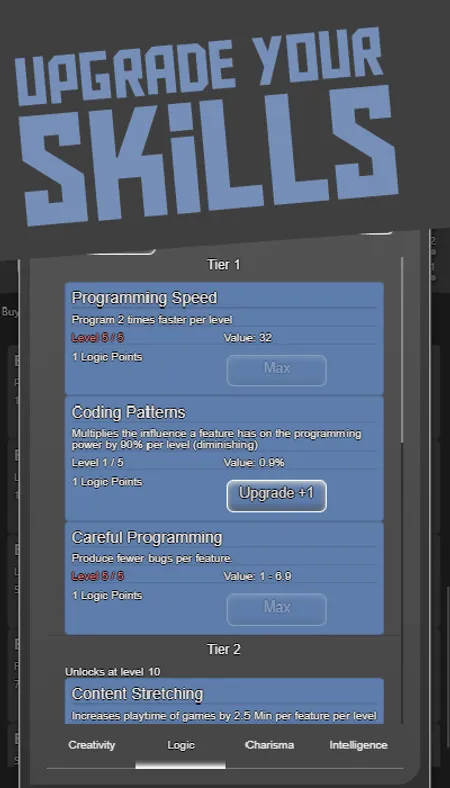 Idle Idle GameDev screenshot