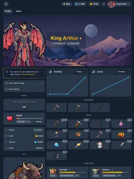 IdleMMO - Online Idle RPG screenshot