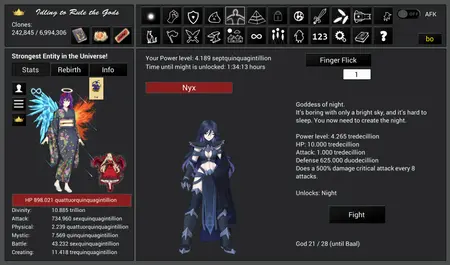 Idling to Rule the Gods screenshot 3