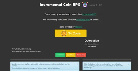 Incremental Town RPG (Alpha Version) screenshot 2