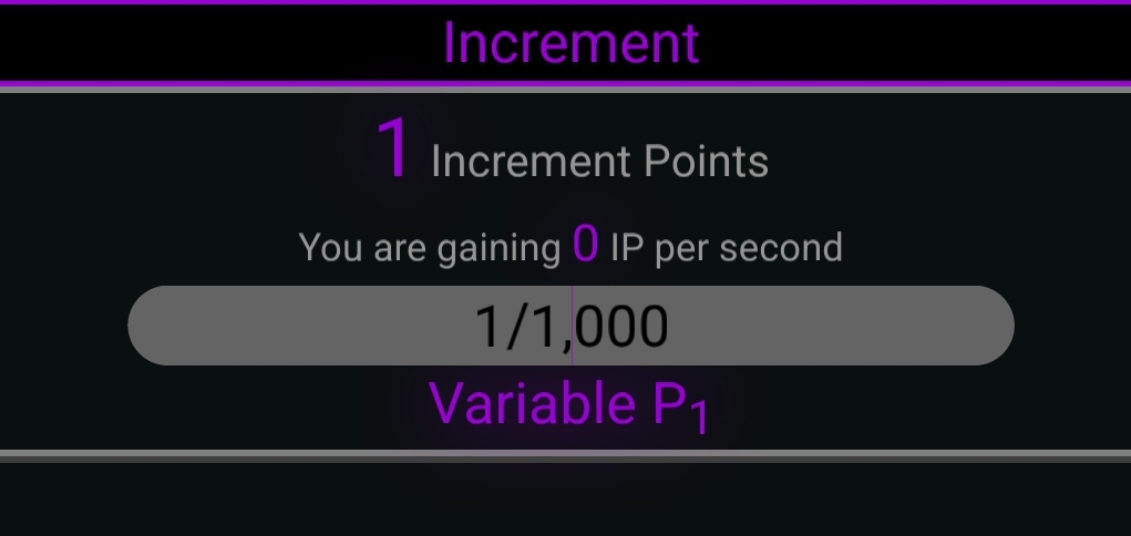 Incrementalist screenshot 2