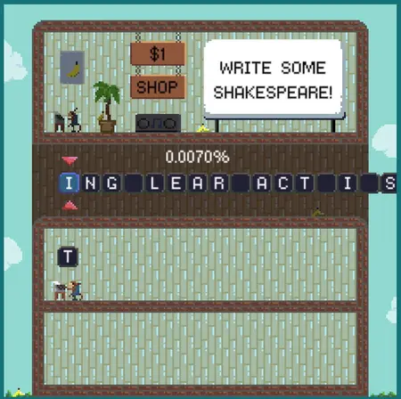 I̶n̶finite Monkeys screenshot