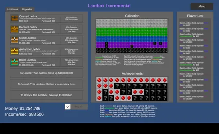 Lootboxes Incremental screenshot 3