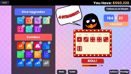 Mini Idle Dice Monster screenshot 2