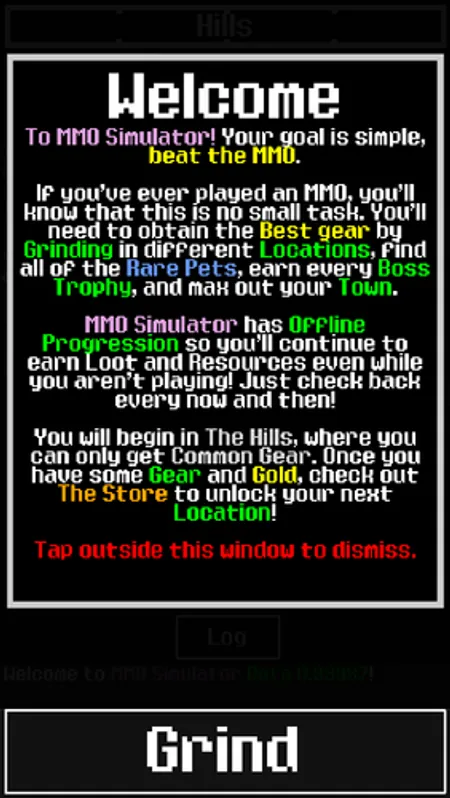 MMO Simulator screenshot