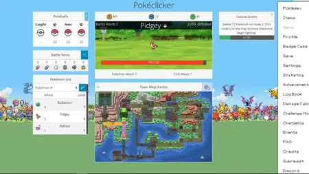 PokéClicker screenshot