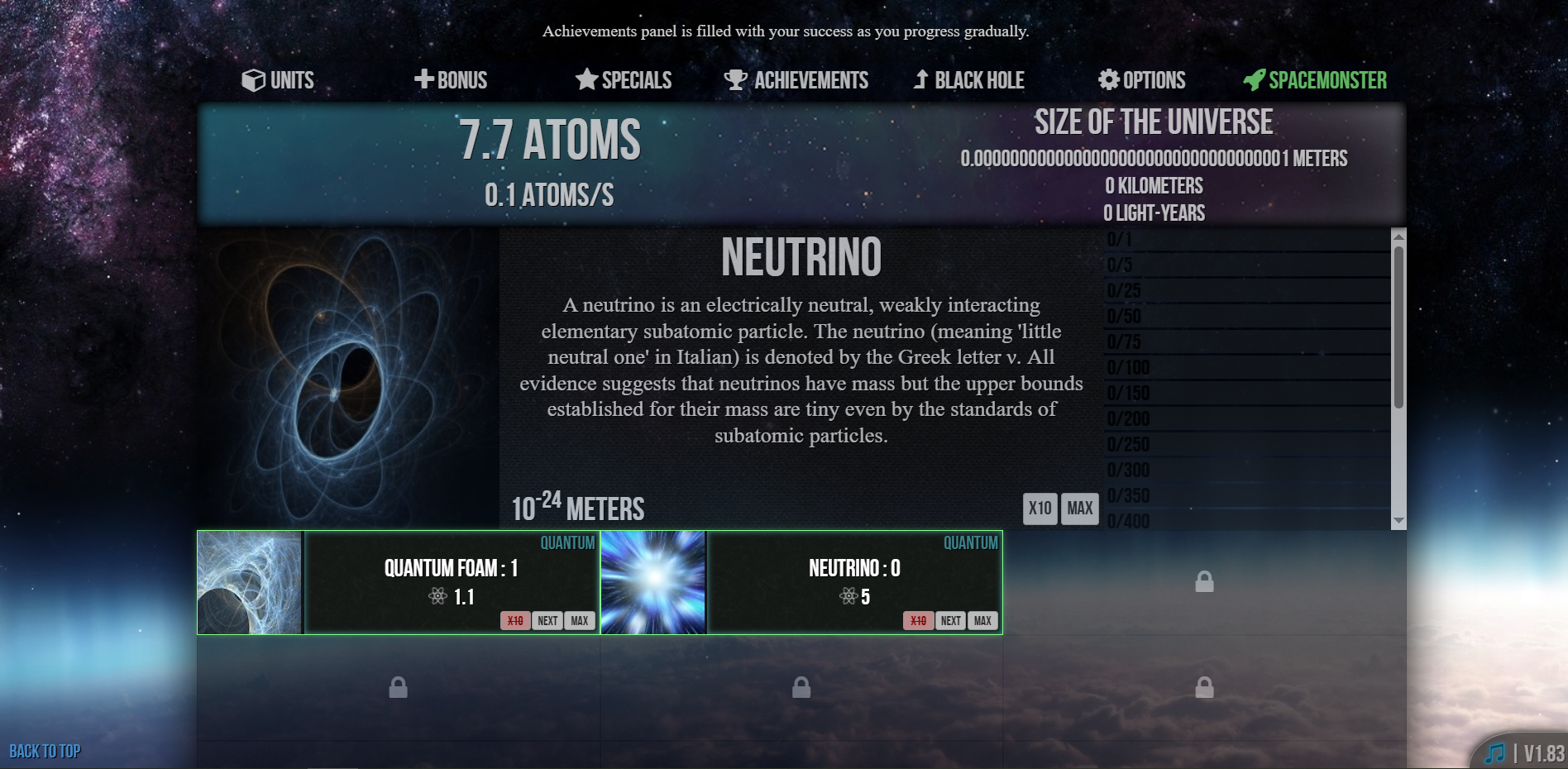 Rebuild the Universe screenshot 2