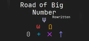Road of Big Number Rewritten cover Road of Big Number Rewritten cover