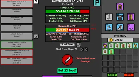 Simple Loot Idle screenshot