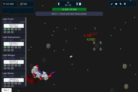 Space Idle Miner screenshot