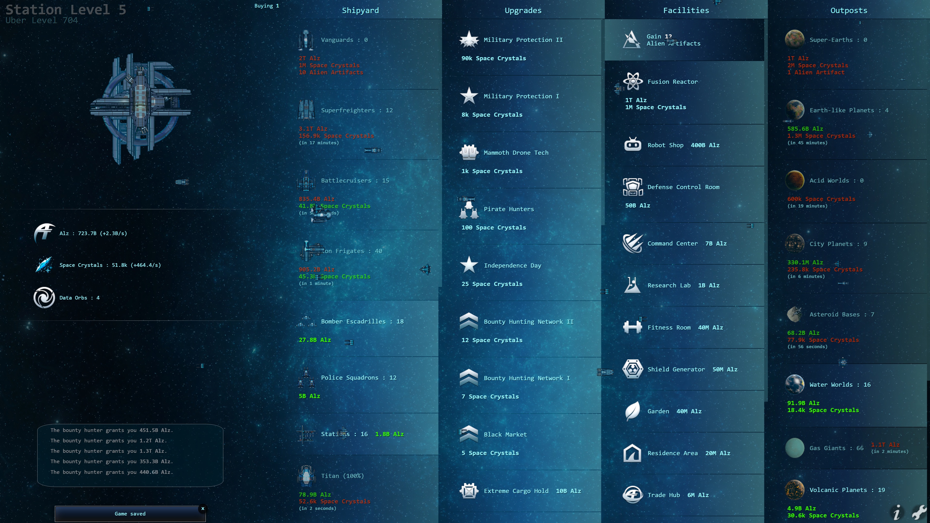 Space Station Manager screenshot 2