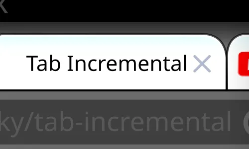 Tab Incremental screenshot