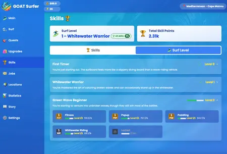 The GOAT Surfer screenshot 2