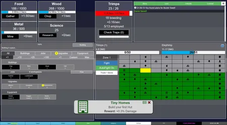 Trimps screenshot
